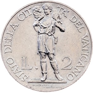 Vatican City, 2 Lire 1937