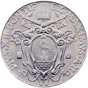 Vatican City, 2 Lire 1940