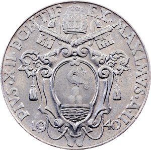 Vatican City, 2 Lire 1940