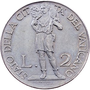 Vatican City, 2 Lire 1940