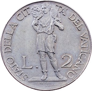 Vatican City, 2 Lire 1940