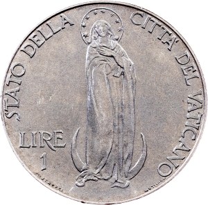 Vatican City, 1 Lira 1941, Rome