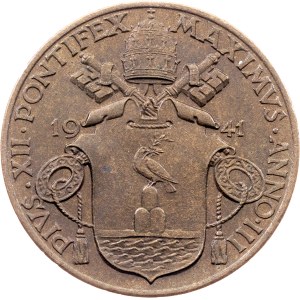 Vatican City, 10 Centesimi 1941, Rome