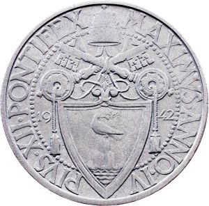Vatican City, 2 Lire 1942