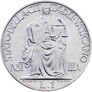 Vatican City, 1 Lira 1948