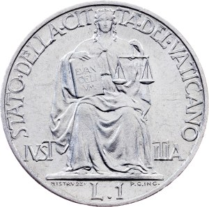 Vatican City, 1 Lira 1948