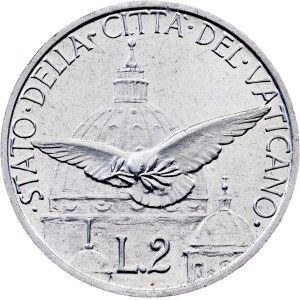 Vatican City, 2 Lire 1948
