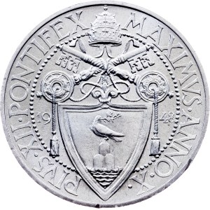 Vatican City, 5 Lire 1948