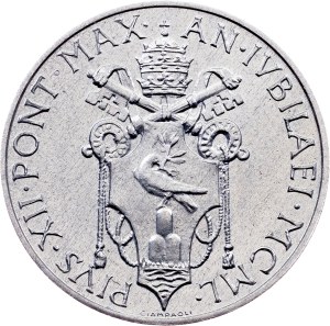 Vatican City, 1 Lira 1950, Rome