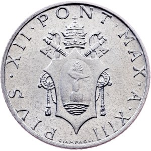 Vatican City, 2 Lire 1951, Rome