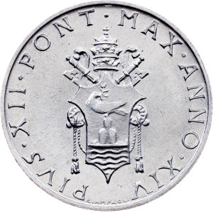 Vatican City, 1 Lira 1952