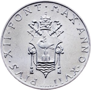 Vatican City, 1 Lira 1955