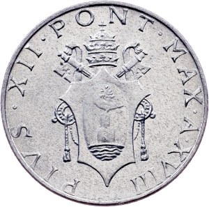 Vatican City, 2 Lire 1956, Rome