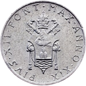 Vatican City, 1 Lira 1957