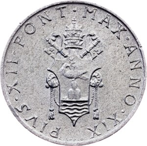 Vatican City, 1 Lira 1957