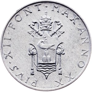 Vatican City, 1 Lira 1958