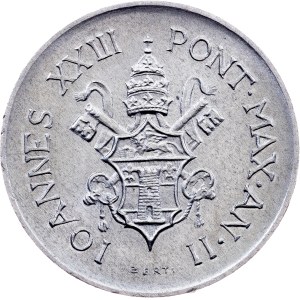 Vatican City, 1 Lira 1960, Rome