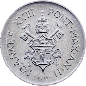 Vatican City, 1 Lira 1960, Rome