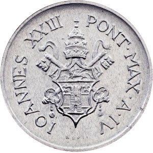 Vatican City, 1 Lira 1962, Rome