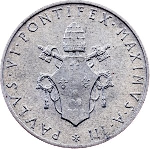Vatican City, 1 Lira 1965, Rome