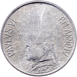 Vatican City, 2 Lire 1966