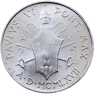 Vatican City, 1 Lira 1967