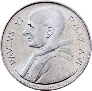 Vatican City, 1 Lira 1968, Rome