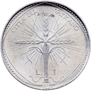 Vatican City, 1 Lira 1968, Rome