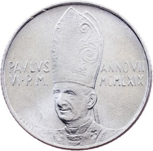 Vatican City, 2 Lire 1969