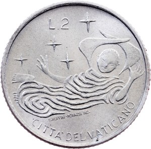 Vatican City, 2 Lire 1969