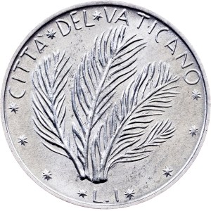 Vatican City, 1 Lira 1971
