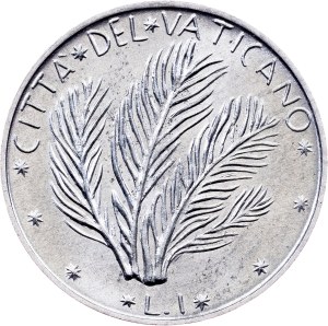 Vatican City, 1 Lira 1971