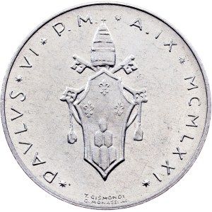 Vatican City, 2 Lire 1971