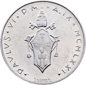 Vatican City, 2 Lire 1971