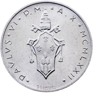 Vatican City, 2 Lire 1972