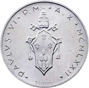 Vatican City, 2 Lire 1972