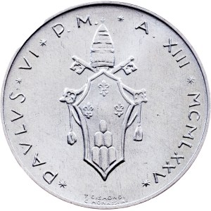 Vatican City, 1 Lira 1975