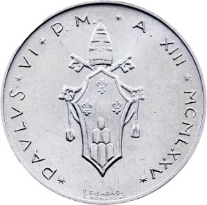 Vatican City, 1 Lira 1975