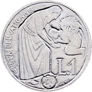 Vatican City, 1 Lira 1975, Rome