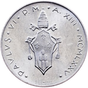 Vatican City, 2 Lire 1975