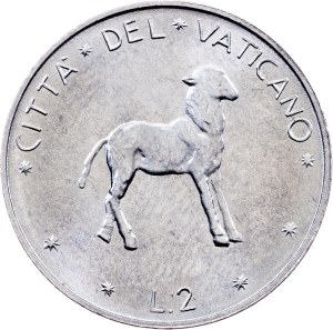 Vatican City, 2 Lire 1975
