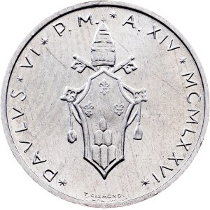 Vatican City, 1 Lira 1976