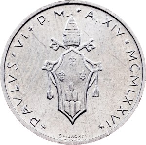 Vatican City, 1 Lira 1976
