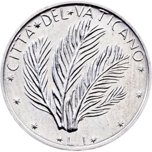 Vatican City, 1 Lira 1976