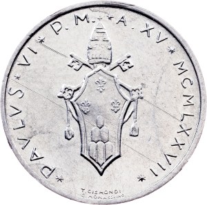 Vatican City, 1 Lira 1977