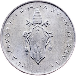 Vatican City, 2 Lire 1977