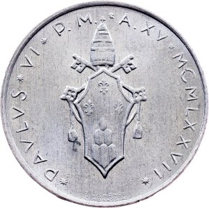 Vatican City, 2 Lire 1977