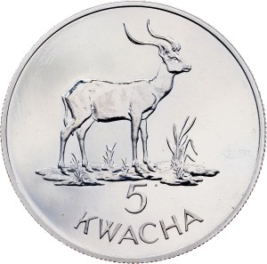 Zambia, 5 Kwacha 1979, Llantrisant