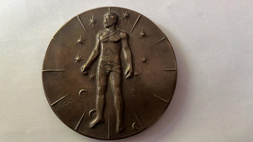 Igor Mitoraj ( 1944 - 2014 ), Medal ARTICULATIONS, 1984