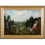 Artysta nieokreślony (Francja ?, 2 poł. XVIII w.), Zabawa w ciuciubabkę
